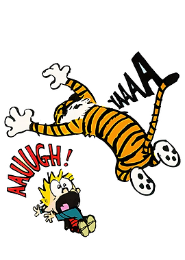 Calvin and Hobbes in action