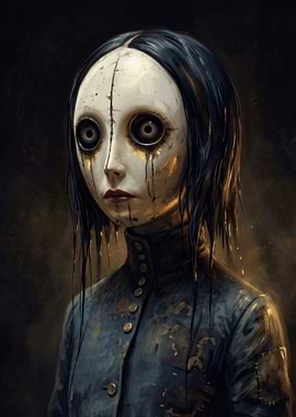 Creepy Doll Portrait