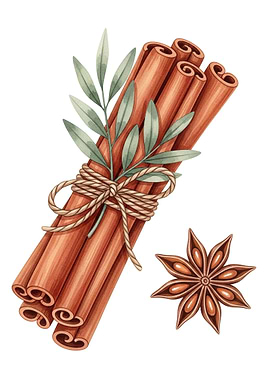 Cinnamon Sticks and Star Anise