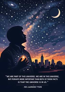 Neil deGrasse Tyson Universe Quote