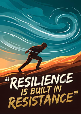 Resilience is Built in Resistance