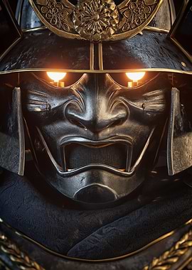 Samurai Warrior Mask