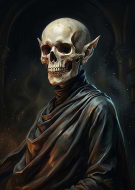 Ethereal Skeleton Wizard