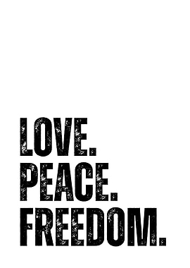 Love Peace Freedom