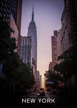 Empire State Building at Dusk