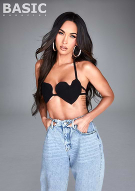 Megan Fox in Basic Magazine