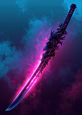 Dragon Hannya Katana