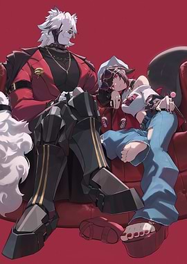 Zenless Zone Zero Lycaon and Ellen Joe