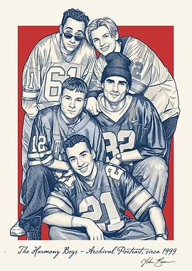 The Harmony Boys - Archival Portrait