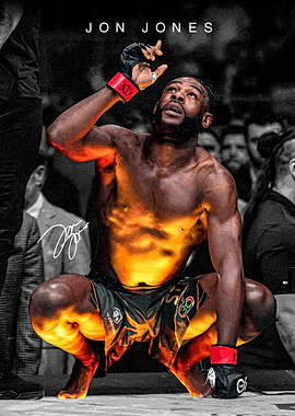 Jon Jones MMA Fighter