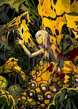 Woman Reaching for a Glowing Diamond