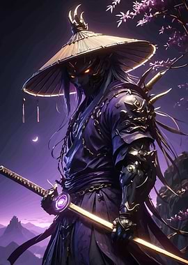 Mysterious Samurai Warrior
