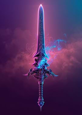 Fantasy Skull Sword