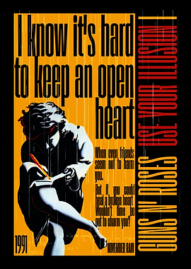 Guns N' Roses Use Your Illusion Poster