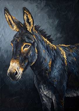 Portrait of a Donkey