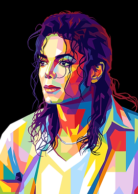 Michael Jackson Pop Art Portrait