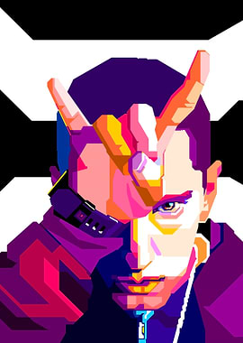 Eminem Pop Art Portrait