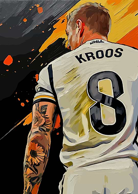Toni Kroos Football Art