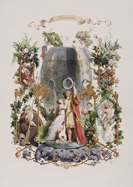 May Wine Celebration with Figures