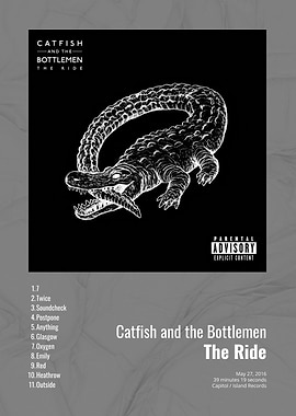 Catfish and the Bottlemen The Ride Album Cover