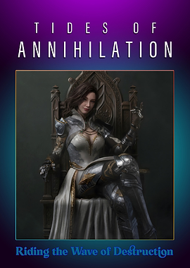 Fantasy Queen on Throne