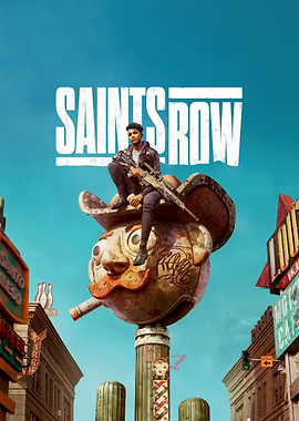 Saints Row Game Cover Art