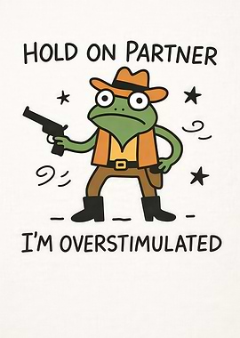 Frog Cowboy Overstimulated