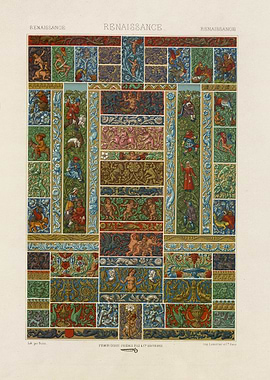 Renaissance Decorative Borders and Vignettes