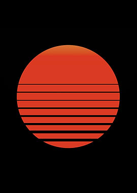 Vaporwave Sun