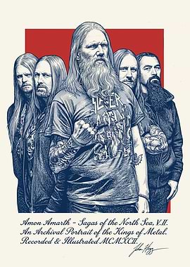 Amon Amarth Band Portrait