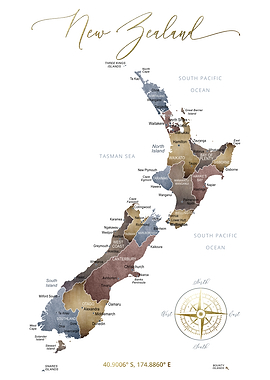 New Zealand Map