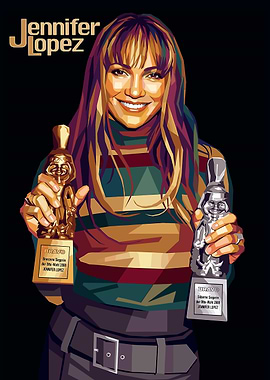 Jennifer Lopez with Awards