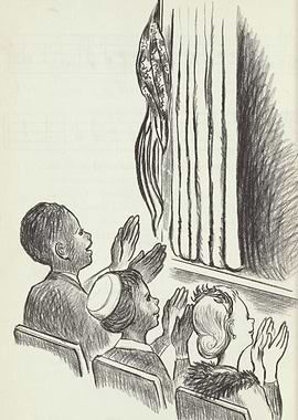 Children watching a performance