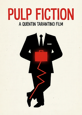 Pulp Fiction Minimalist Poster