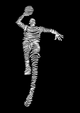 Basketball Player Dunking