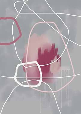 Abstract Drips and Lines