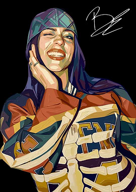 Billie Eilish Pop Art Portrait