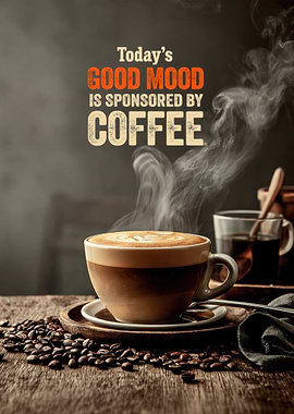 Today's Good Mood in Sponsored by Coffee