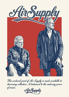 Air Supply Archival Print