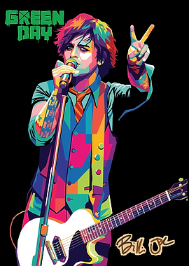 Billie Joe Armstrong Pop Art