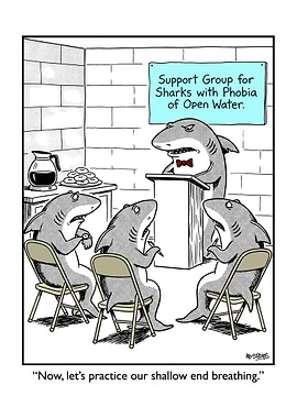 Sharks in a Support Group