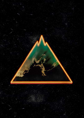 Gorillaz Neon Triangle
