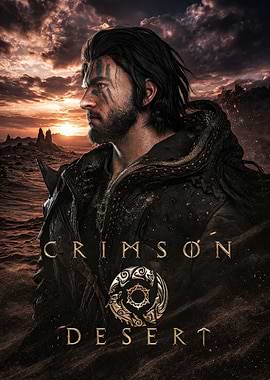 Crimson Desert Game Poster