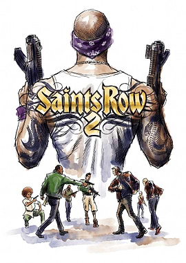 Saints Row 2 Game Art
