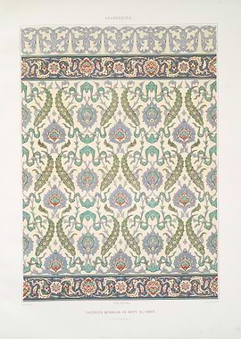 Intricate Floral Pattern Illustration