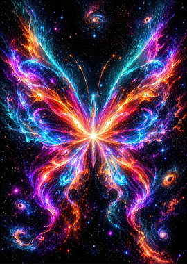 Cosmic Butterfly Nebula
