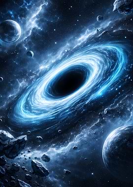 Black Hole in Deep Space
