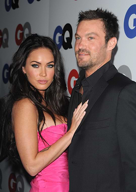 Megan Fox and Brian Austin Green at GQ Event