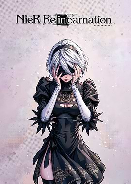 NieR Reincarnation 2B Artwork