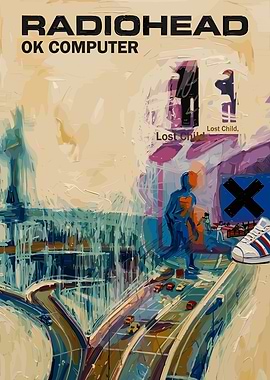 Radiohead OK Computer Album Art